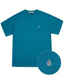 UNI HORN EMBROIDERED T-SHIRTS S/S_OCEAN BLUE