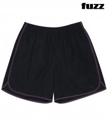 FUZZ LINE TAPE SHORTS black