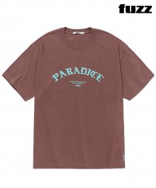 FUZZ ARCH PARADICE TEE milk brown