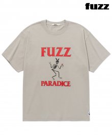 FUZZ BUNNY BONE TEE beige