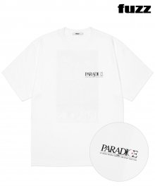 FUZZ STONE PALACE TEE white