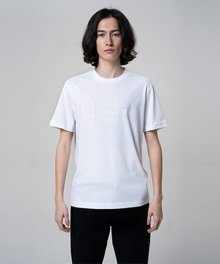 N202MTS810 그레이페롯 빅 로고 반팔 티셔츠 WHITE