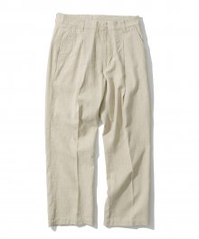 20ss linen pants beige