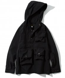 utility anorak jacket black