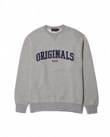 ARC LOGO SWEAT SHIRT MELANGE GREY