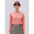 punching pullover knit (coral)
