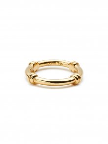 Crossed Chain Ring in Gold_VX0SX0490