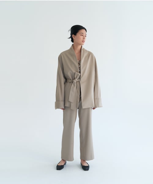 Женский жакет на запахе (Beige)