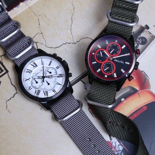 MUSINSA VALENTINO RUDY Chronograph multi function NATO band