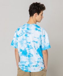 타이다이 숏슬리브 티셔츠(블루)