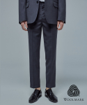Pure Wool 100% Suit Pants (Grey)