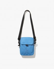Logo Shoulder Bag - Smokey Blue
