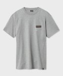 나파피리(NAPAPIJRI) 사세 반팔 티셔츠 Grey Melange