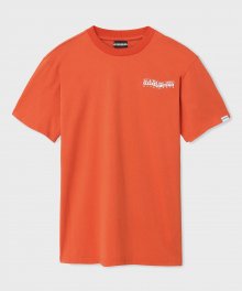 솔 그래픽 반팔 티셔츠 Koi Orange