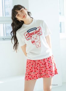 공용) KAKAO FRIENDS 반팔 티셔츠 (카카오 프렌즈)_MSA2TS3002WT
