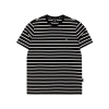 Basic Pin Stripe T-Shirt 2607 BLACK