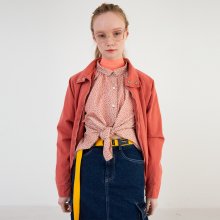 Canvas Raglan Jacket [Pink]