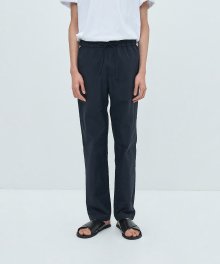 DOUBLE POCKET RELAXED TROUSERS-NAVY