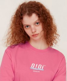 OI BACK LOGO T-SHIRTS_pink