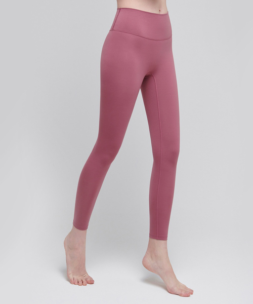 Женские леггинсы 9/10 для зала (Deep Pink)