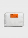 SEI ZIP WALLET L (WHITE) / UPCYCLED