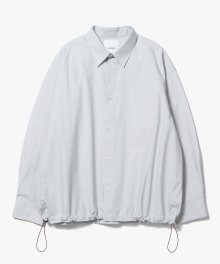 String Deep Tuck Shirts [Grey]