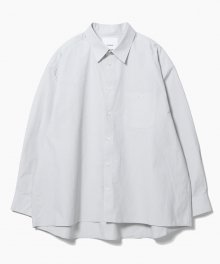 Deep Tuck Shirts [Light Grey]