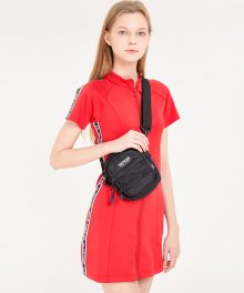 Tape Zip Line Onepiece (red)