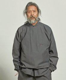 NYCO SET-UP PULLOVER _ CHARCOAL