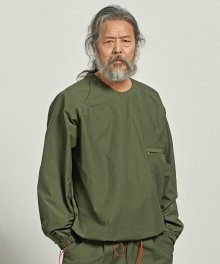NYCO SET-UP PULLOVER _ OLIVE