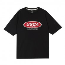 레트로 US 패치 티셔츠 [블랙] / WHRAA2311U