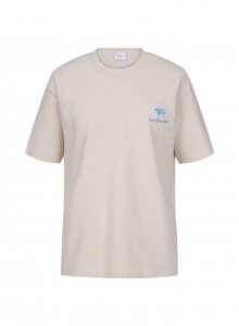 [NOVO X 지오지아] BACK 프린트 오버핏 티셔츠(LPK)