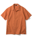 유니폼브릿지(UNIFORM BRIDGE) 20ss UxM bowling shirt orange