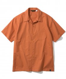 20ss UxM bowling shirt orange