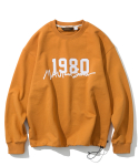 유니폼브릿지(UNIFORM BRIDGE) 20ss UxM 1980 sweatshirts orange