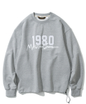 유니폼브릿지(UNIFORM BRIDGE) 20ss UxM 1980 sweatshirts grey