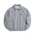 HDWK Quarter Zip Sweat Shirt Grey