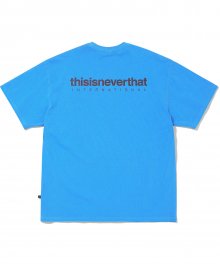 Overdyed INTL. Logo Tee Blue