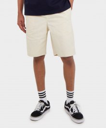 Cotton Shorts - BEIGE