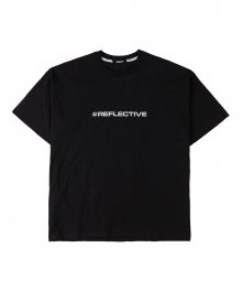 [UNISEX] REFLECTIVE BOX T_BLACK