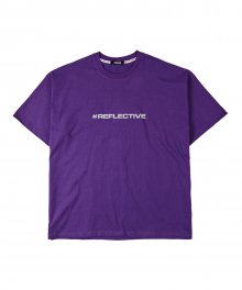 [UNISEX] REFLECTIVE BOX T_VIOLET