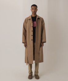 Infection Patterned Trench Coat