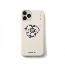 Hug Bear Phone Case_Cream