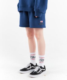 EFFXSLOWACID Flag Half Pants (NAVY)