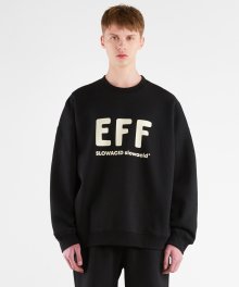 EFFXSLOWACID Logo Sweatshirt (BLACK)