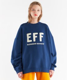 EFFXSLOWACID Logo Sweatshirt (NAVY)