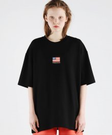 EFFXSLOWACID Flag Short-T (BLACK)