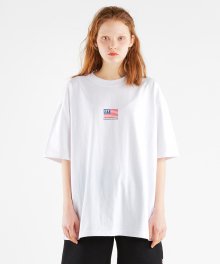 EFFXSLOWACID Flag Short-T (WHITE)