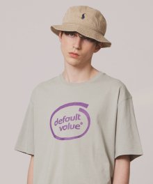 DV CIRCLE LOGO TEE(EMERALD)