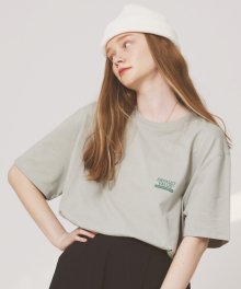 DV SIGN LOGO TEE(EMERALD)